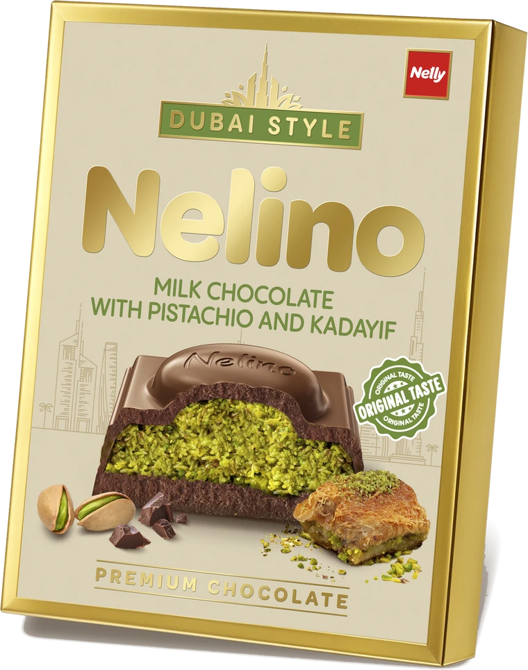 Nelino Dubai Style i mjölkchoklad